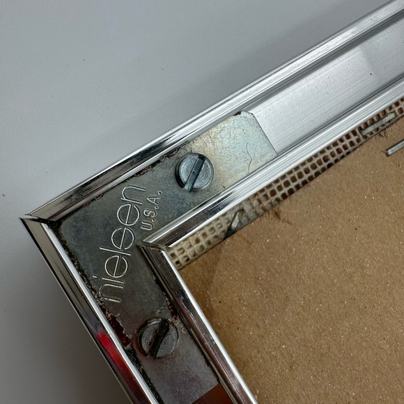 Vintage Hummingbird and Morning Glory Embroidery Needlepoint Wall Art - Picture 8 of 8